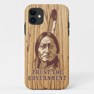 Coque iPhone 11 Cas de téléphone de satire de Taureau de séance