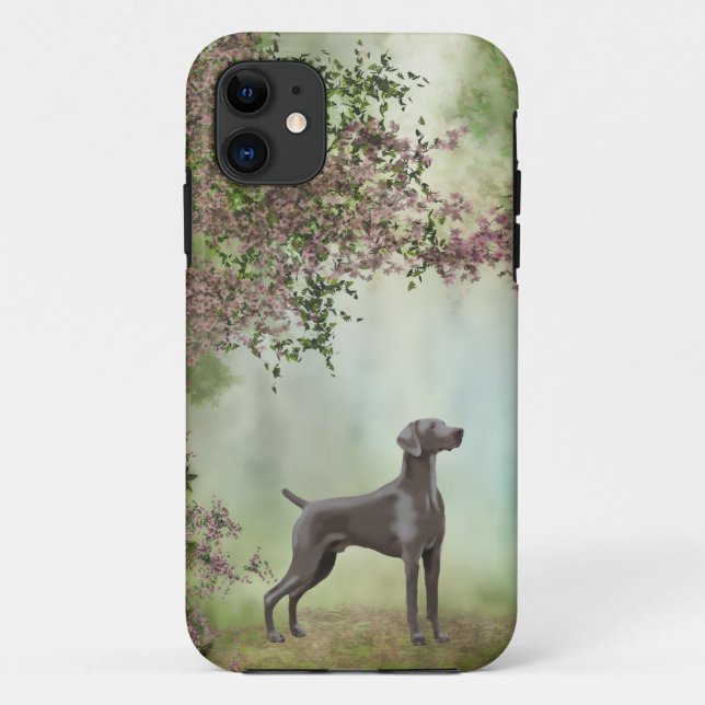 Coques Case-Mate iPhone Cas de téléphone de Weimaraner (Dos)