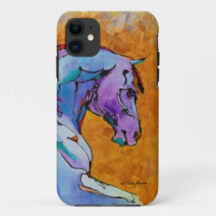 Coque iPhone 11 Cas de téléphone d'étalon de lavande