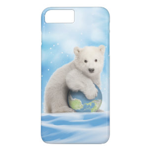Coques Pour iPhone Cas de téléphone d'ours blanc