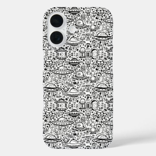 Coques Case-Mate iPhone Cas de téléphone Motif Alien (Verso)