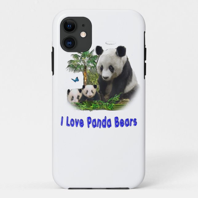 Coques Case-Mate iPhone Cas de téléphone Panda Bear (Dos)