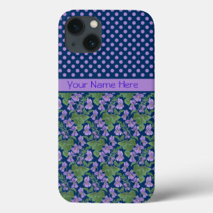 Etui iPhone 13 Cas de Xtreme de cas de l'iPhone 6 de violettes et