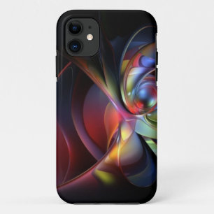 Coque Case-Mate Pour iPhone Cas d'Iphone 4 d'art abstrait (spectre de chaos)