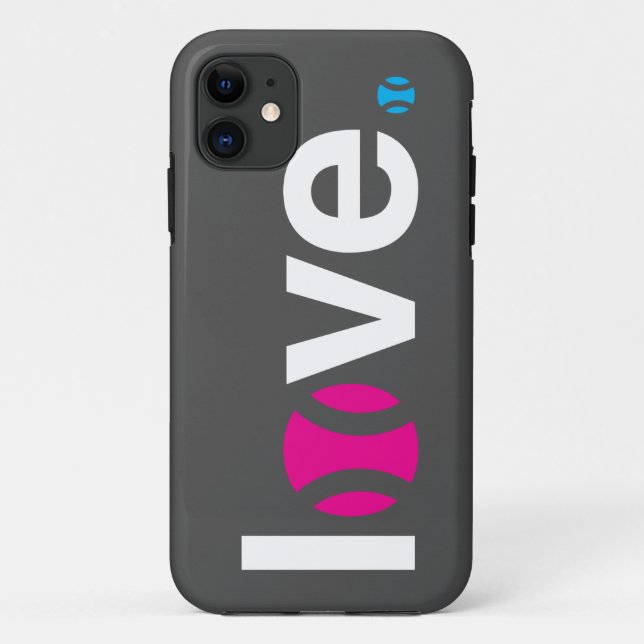 Coques Case-Mate iPhone Cas d'Iphone 5/5s d'amour de tennis (Dos)
