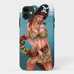 Coque Case-Mate iPhone Cas d'Iphone 5 de fille de pirate