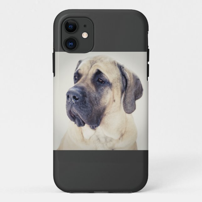 Coques Case-Mate iPhone Cas du mastiff iPhone5 (Dos)