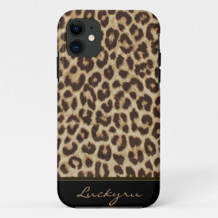 Coque Case-Mate iPhone Cas dur de Xtreme d'empreinte de léopard fait sur