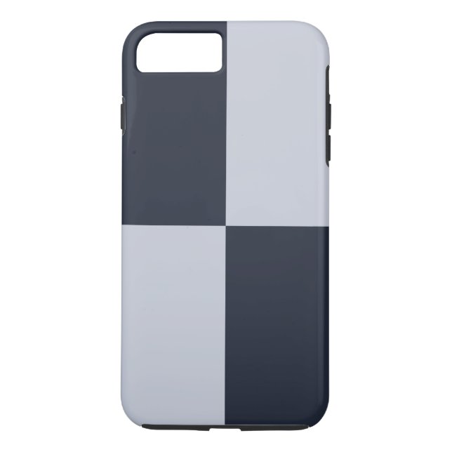 Coques Case-Mate iPhone Cas dur plus de marine et d'iPhone 8 gris de (Dos)
