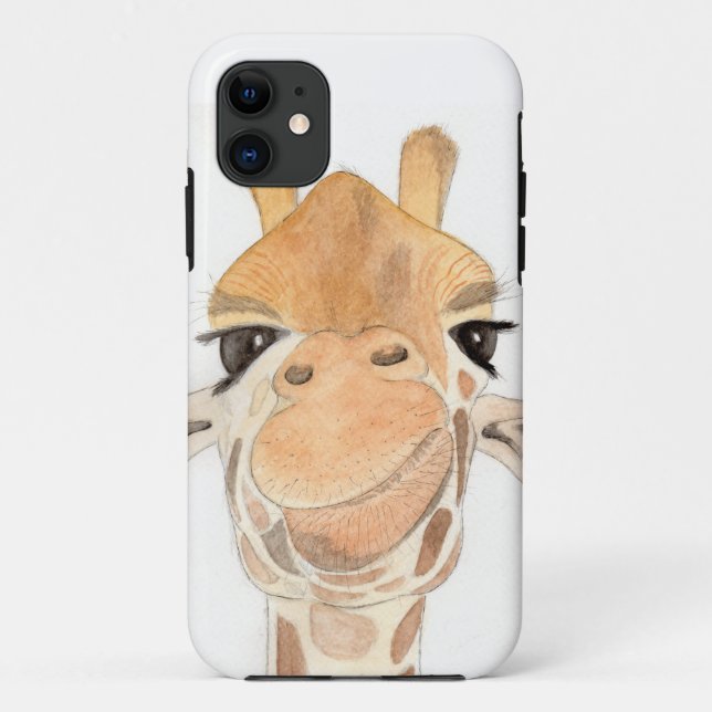 Coques Case-Mate iPhone Cas effronté de téléphone de girafe (Dos)