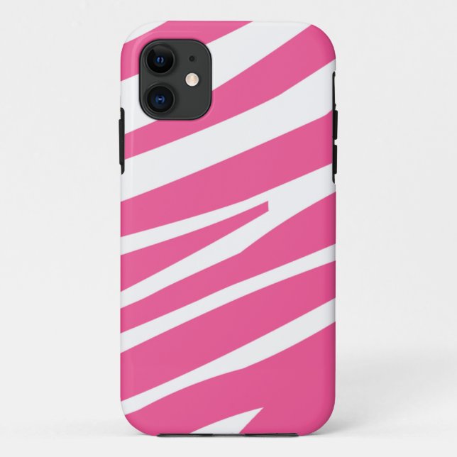 Coques Case-Mate iPhone Cas élégant de l'iphone 5 de zèbre d'amusement (Dos)