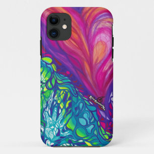 Coque iPhone 11 Cas émouvant de téléphone de couleurs