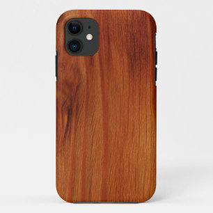 Coque iPhone 11 Cas en bois poli de l'iPhone 5/5S de motif