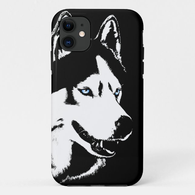 Coques Case-Mate iPhone Cas enroué de Malamute de chien de traîneau (Dos)