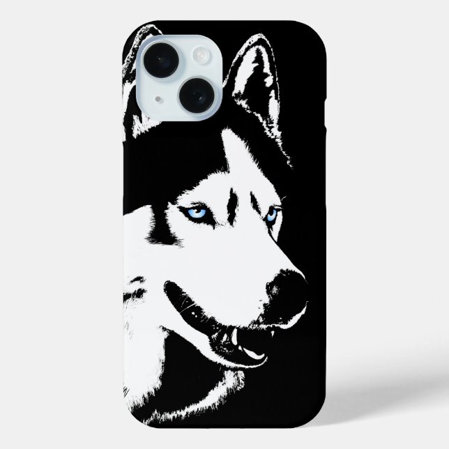 Coques Case-Mate iPhone Cas enroués de chiot de Malamute de coques iphone (Verso)