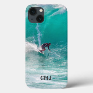 iPhone 13 Case Cas faits sur commande de téléphone de monogramme
