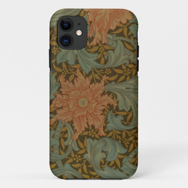 Coques Case-Mate iPhone Cas floral du motif iPhone4 (Dos)