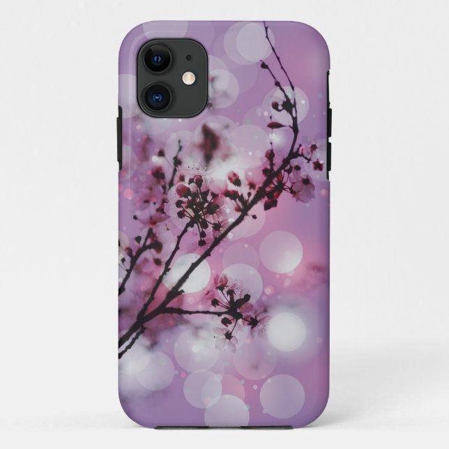Coques Case-Mate iPhone Cas floral du motif iPhone5 d'étincelle de ressort (Dos)