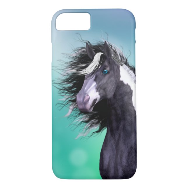 Coques Case-Mate iPhone Cas gitan de l'iPhone 7 de tête de cheval de (Dos)