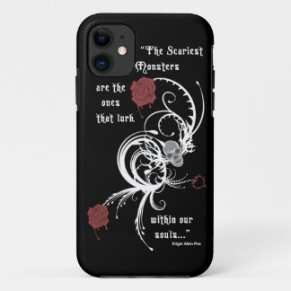Coque Case-Mate Pour iPhone Cas gothique effrayant de l'iPhone 5 de citation