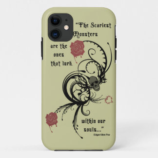 Coque Case-Mate iPhone Cas gothique effrayant de l'iPhone 5 de citation