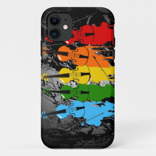Coque Case-Mate iPhone Cas grunge de l'iPhone 5 de violons