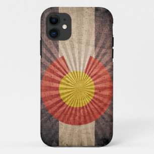 Coque iPhone 11 Cas grunge frais de l'iPhone 5 de drapeau du