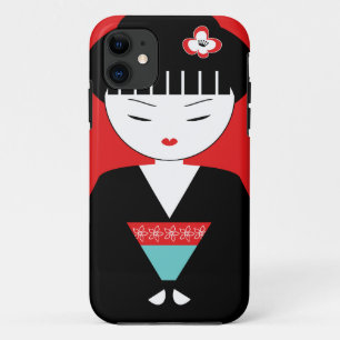 Coque iPhone 11 Cas japonais mignon de l'iPhone 5/5S de fille de