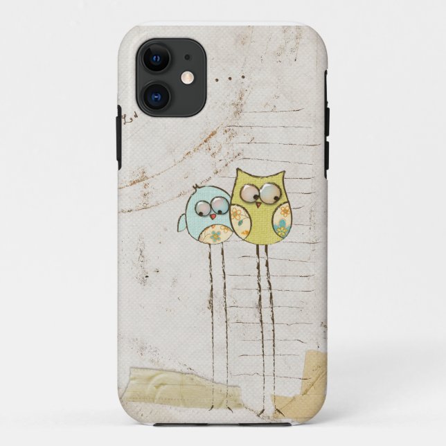 Coques Case-Mate iPhone cas lunatique de l'iphone 5 de hibou (Dos)