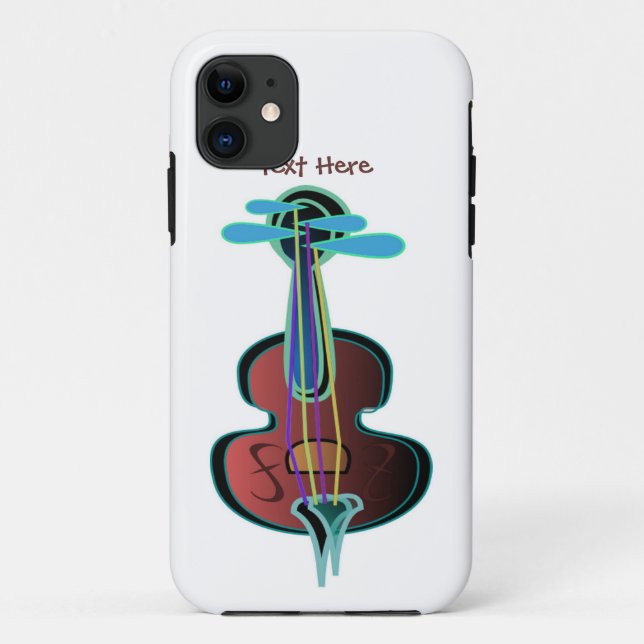 Coques Case-Mate iPhone Cas lunatique de l'iPhone 5 de violon (Dos)