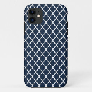 Coque Case-Mate iPhone Cas marocain de l'iPhone 5 de mod de motif de bleu