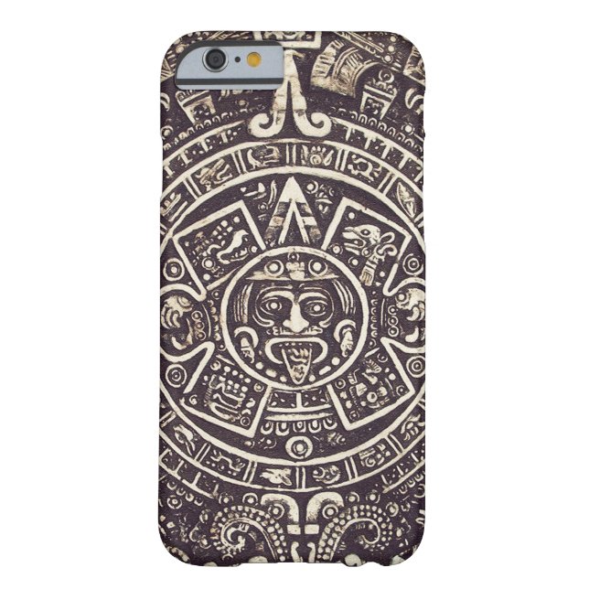 Coques Case-Mate iPhone Cas maya de l'iPhone 6 d'art de calendrier (Dos)