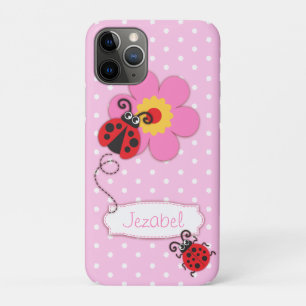 Coques Pour iPhone Cas mignon de contact d'iPod de rose de nom de