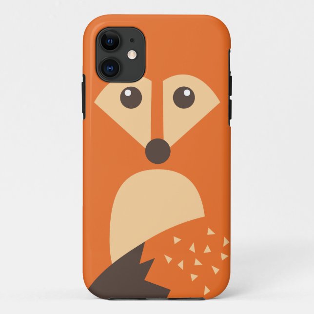 Coques Case-Mate iPhone Cas mignon de l'iPhone 5/5S de caractère de Fox (Dos)