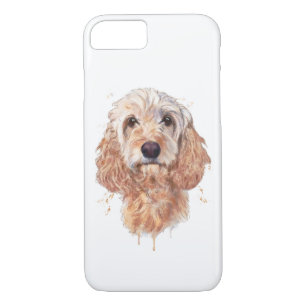 Case-Mate iPhone Case Cas mignon de téléphone de chien de Cockapoo.