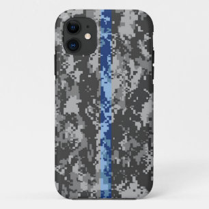 Coque Case-Mate iPhone Cas mince de l'iPhone 5 de Blue Line Camo