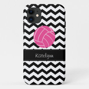 Coques Pour iPhone Cas moderne de l'iPhone 5 de volleyball de zigzag