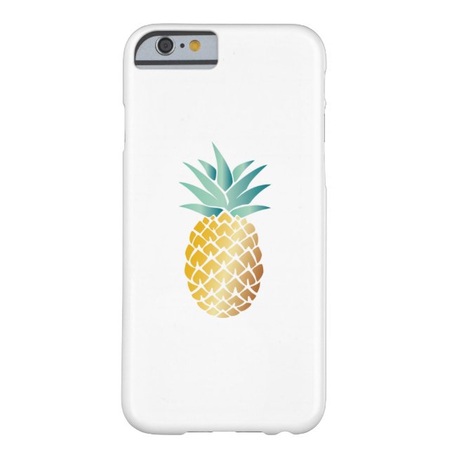Coques Case-Mate iPhone Cas modernes de l'iPhone 6/6S d'ananas hawaïen (Dos)