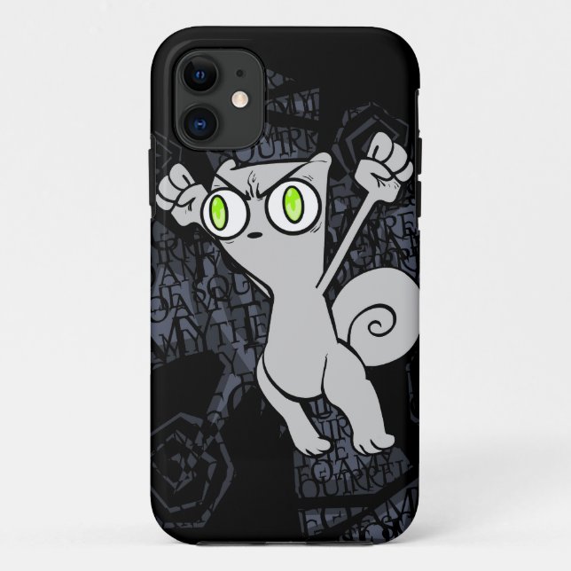 Coques Case-Mate iPhone Cas mousseux fâché de l'iPhone 5 de Hoppin (Dos)