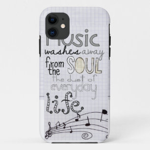 Coques Pour iPhone cas musical lunatique de l'iphone 5 d'amant