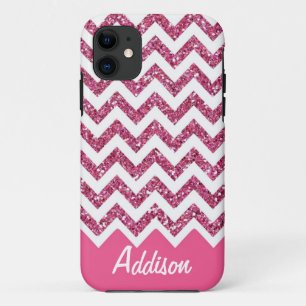 Coque Case-Mate iPhone Cas nommé de Chevron BLING de parties