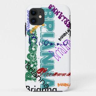 Coque iPhone 11 Cas nommé de l'iPhone 5 de cas de Brianna