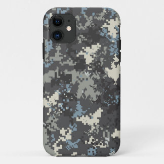 Coque Case-Mate Pour iPhone Cas numérique de camo de l'iPhone 5 de gris bleu