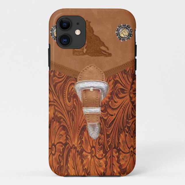 Coques Case-Mate iPhone Cas occidental d'IPhone 5 "de coureur de baril" (Dos)