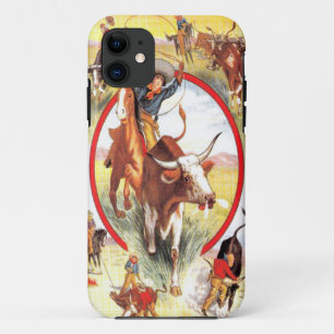 Coque Case-Mate Pour iPhone Cas occidental d'IPhone 5 "de cow-girl vintage"