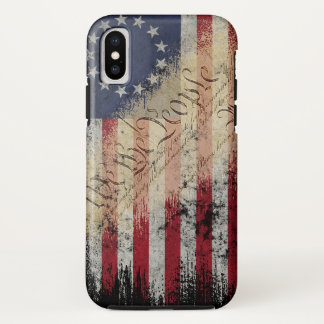 Case-Mate iPhone Case Cas original vintage de l'iPhone X de drapeau