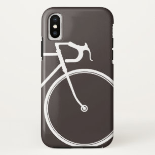 Coque iPhone X Cas plus de l'iPhone 7 abstraits de bicyclette