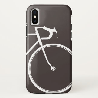 Coque iPhone X Cas plus de l'iPhone 7 abstraits de bicyclette