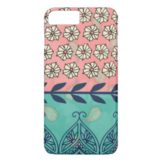 Coques Pour iPhone Cas plus de l'iPhone 7 Girly de Boho Paisley de