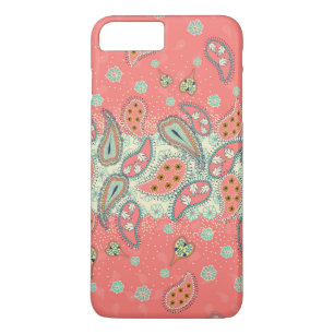 Coques Pour iPhone Cas plus de l'iPhone 7 Girly de motif de Paisley